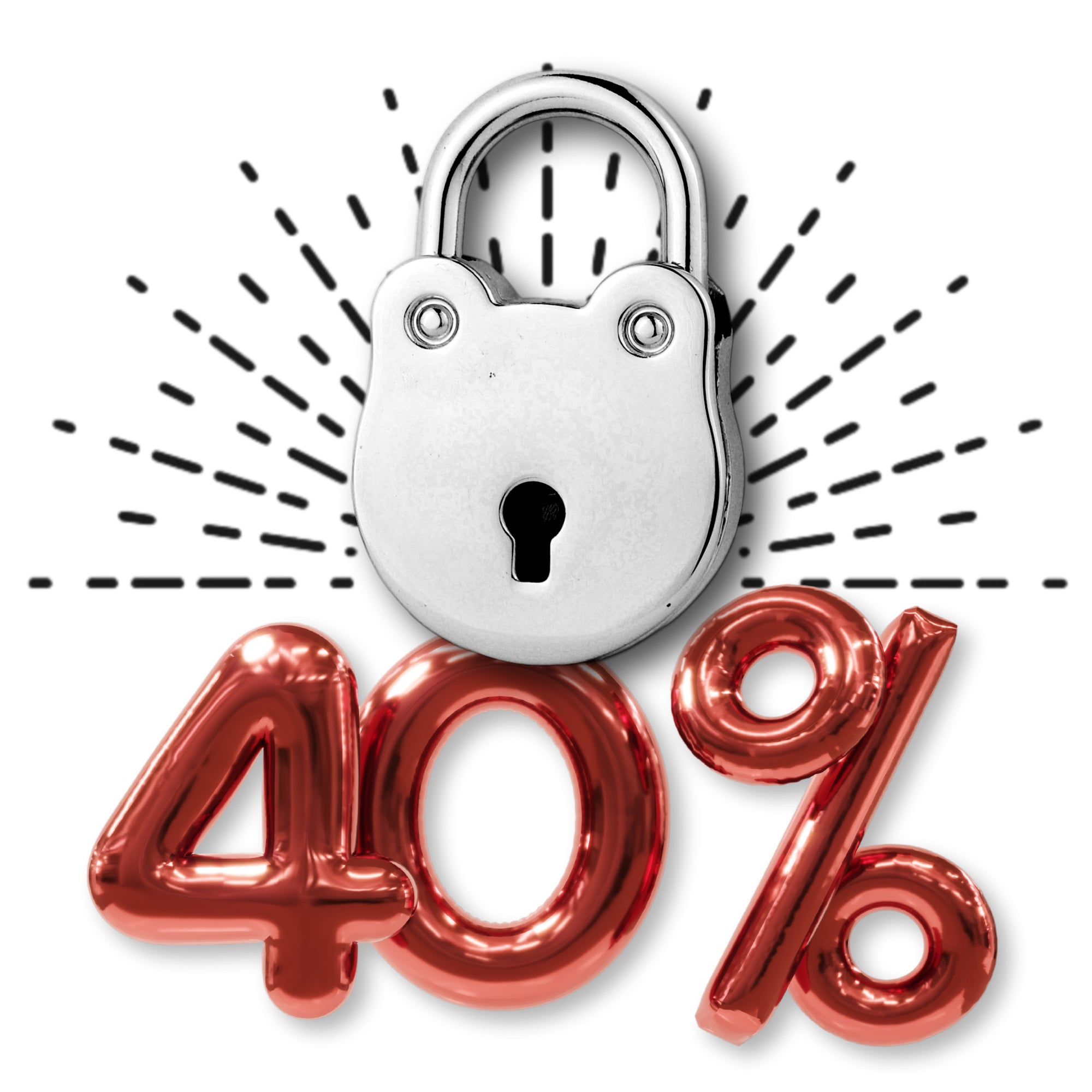 INVENTORY SALE - 40% OFF 316L STAINLESS LARGE ROUND LOCK & KEY - LIMITED SUPPLY