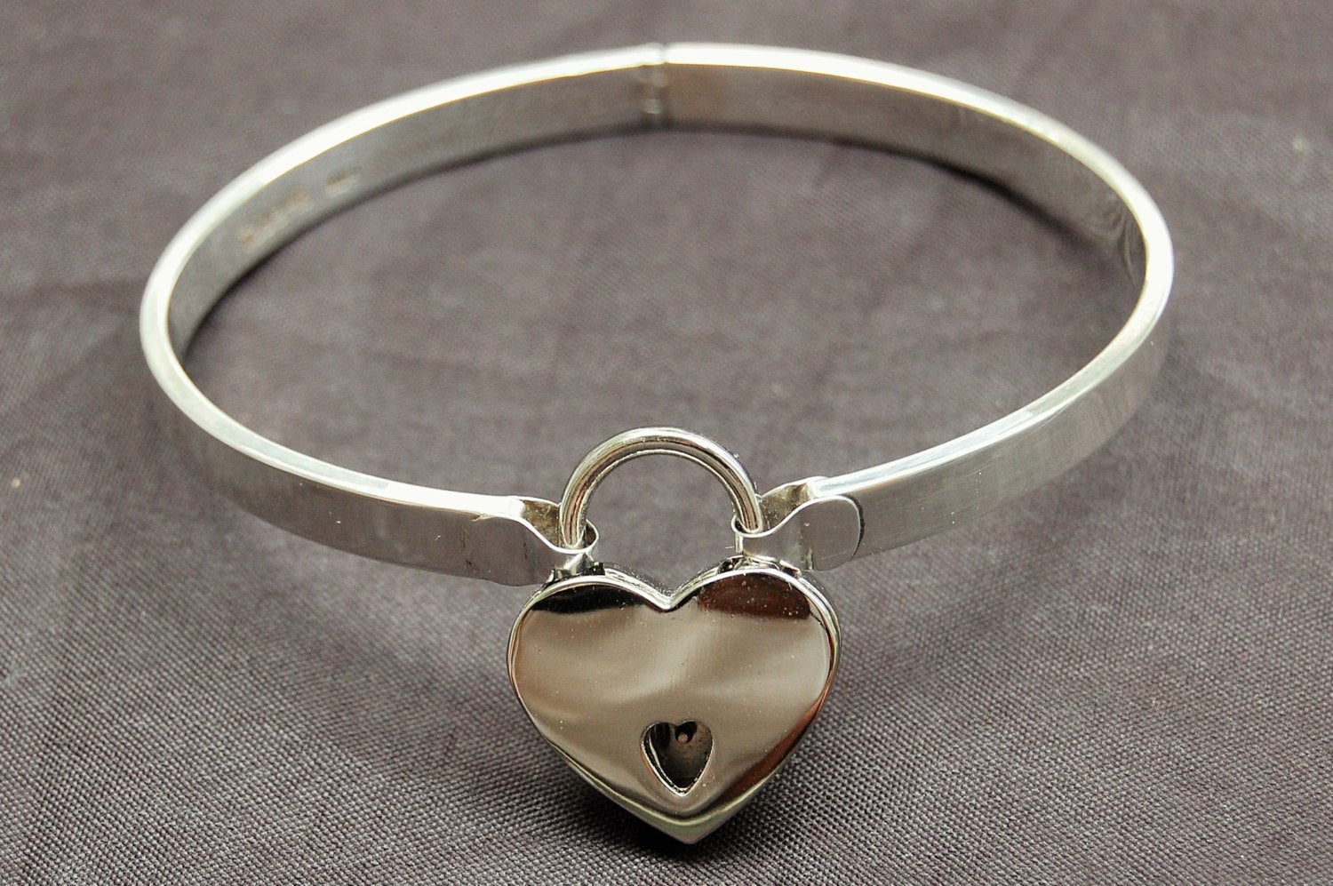 Solid 925 Sterling Silver Heavy Medium Hinged/no Hinge BDSM Ankle Cuff Collar g1