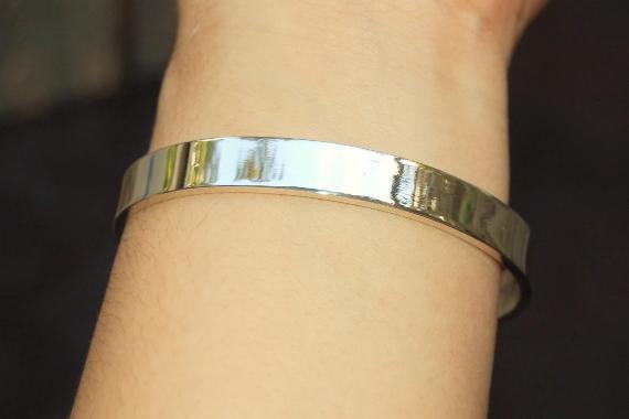 High Quality 925 Sterling Silver Hypoallergenic Locking, lock, padlock BDSM Cuff Day Collar Bondage Sub Kink Slave Submissive ToBeHis Engraving