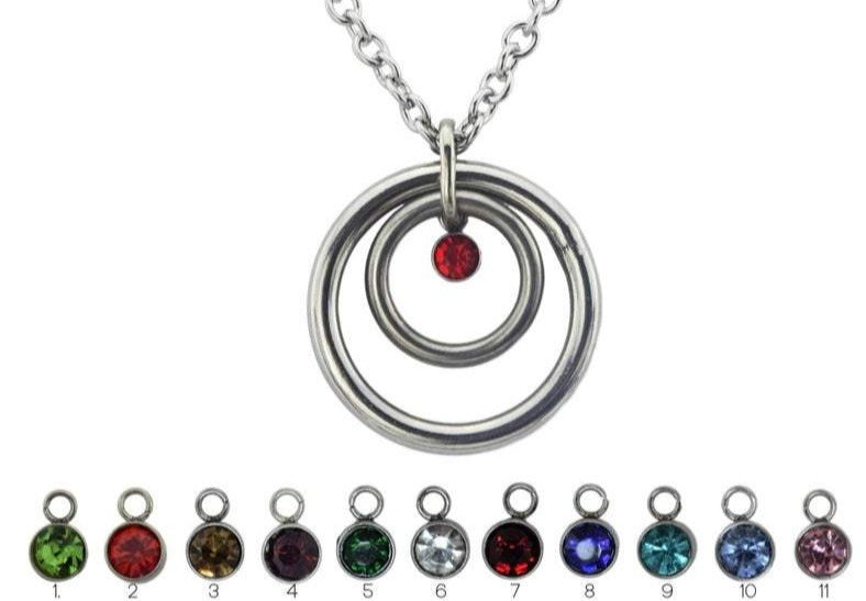 316L Surgical Stainless Double Steel O ring with Crystal BDSM Day Collar s2