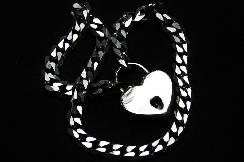 316L Surgical Stainless Steel Zlink BDSM Ankle Day Collar s1