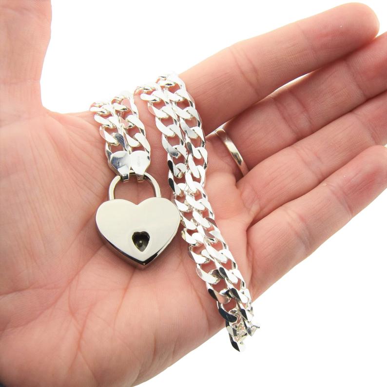 Solid 925 Sterling Silver ZLink BDSM Day Collar g5