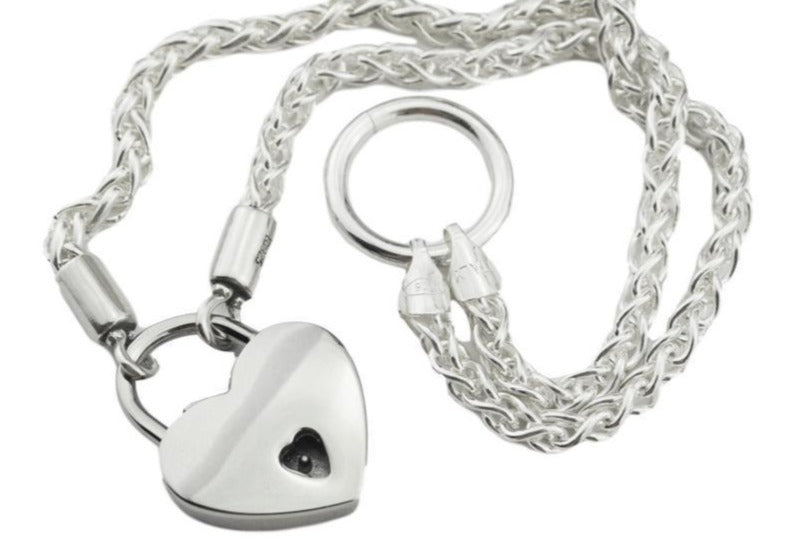 Makou O ring Solid 925 Sterling Silver BDSM Day Collar g2