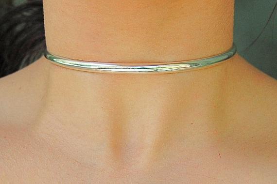 High Quality 925 Sterling Silver Hypoallergenic Locking, lock, padlock BDSM Cuff Day Collar Bondage Sub Kink Slave Submissive ToBeHis Engraving