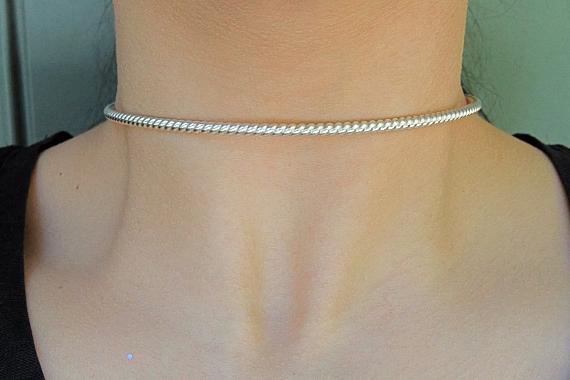 High Quality 925 Sterling Silver Hypoallergenic Locking, lock, padlock BDSM Cuff Day Collar Bondage Sub Kink Slave Submissive ToBeHis Engraving