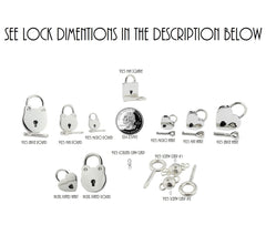 Submissive day collar Locking lock with key High Quality 925 Sterling Silver Hypoallergenic Locking, lock, padlock BDSM Day Collar Bondage Sub Kink Slave Submissive ToBeHis Engraving