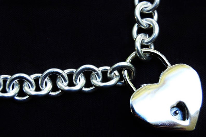 7mm Sterling Silver Heart Letter Beads-ss-hlb