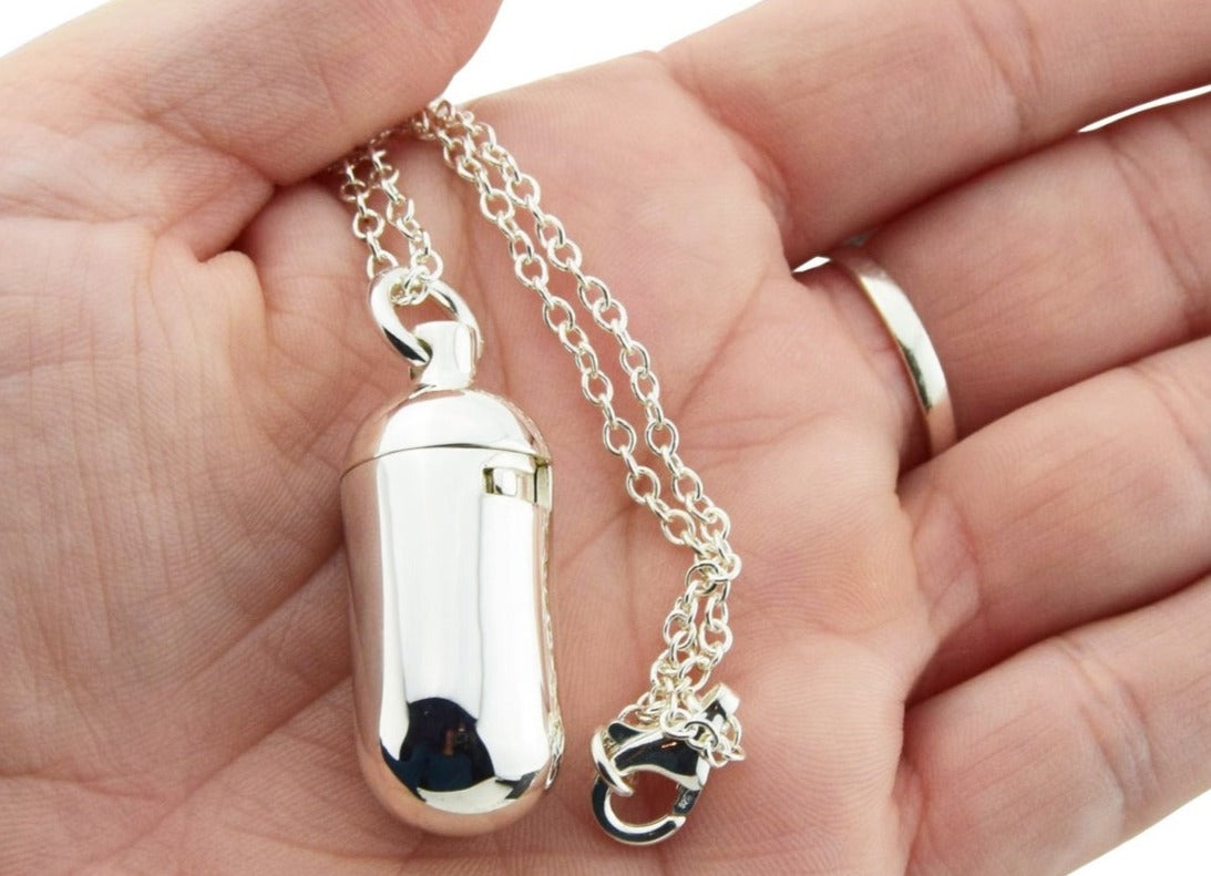 Dominant Gift: Key Holder Necklace Heavy Solid 925 Sterling Silver
