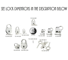 High Quality 925 Sterling Silver Hypoallergenic Locking, lock, padlock BDSM Cuff Day Collar Bondage Sub Kink Slave Submissive ToBeHis Engraving