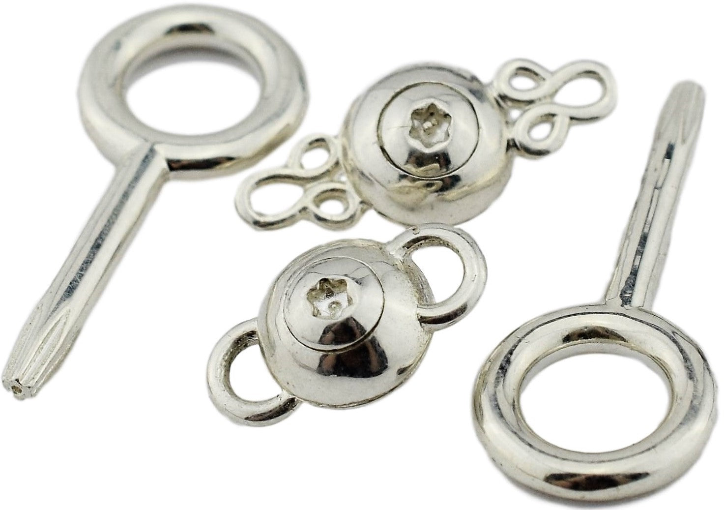 Ultra Discreet Security Hypoallergenic 925 Solid Sterling Silver Screw Lock  Locking Clasp & non Allen Key BDSM – ToBeHis LLC