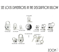 BDSM Submissive Locking Day Collar Heavy Deluxe Fancy Rings Solid 925 Sterling Silver   g3